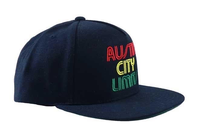 ACL Rasta Embroidered Black Hat