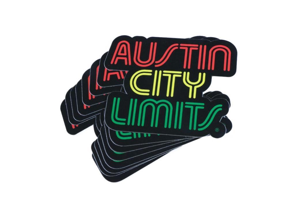 Austin City Limits Sticker (Rasta)