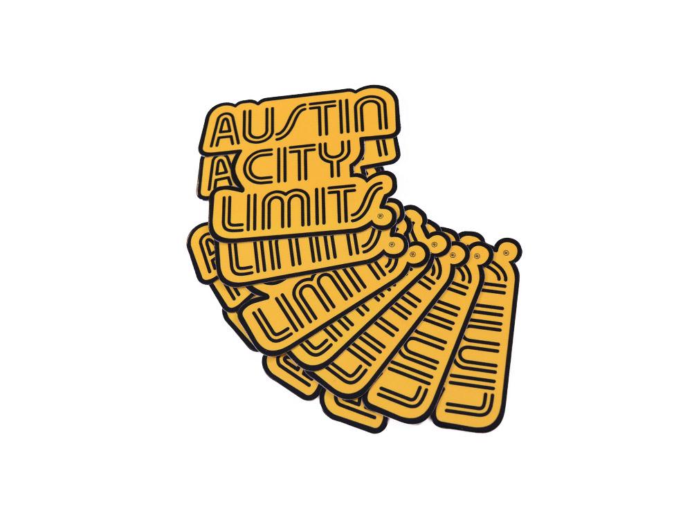 Austin City Limits Sticker - Mustard