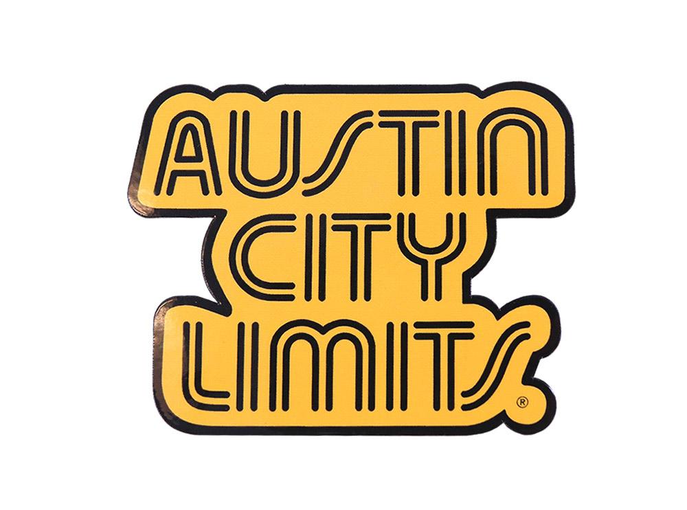 Austin City Limits Sticker - Mustard