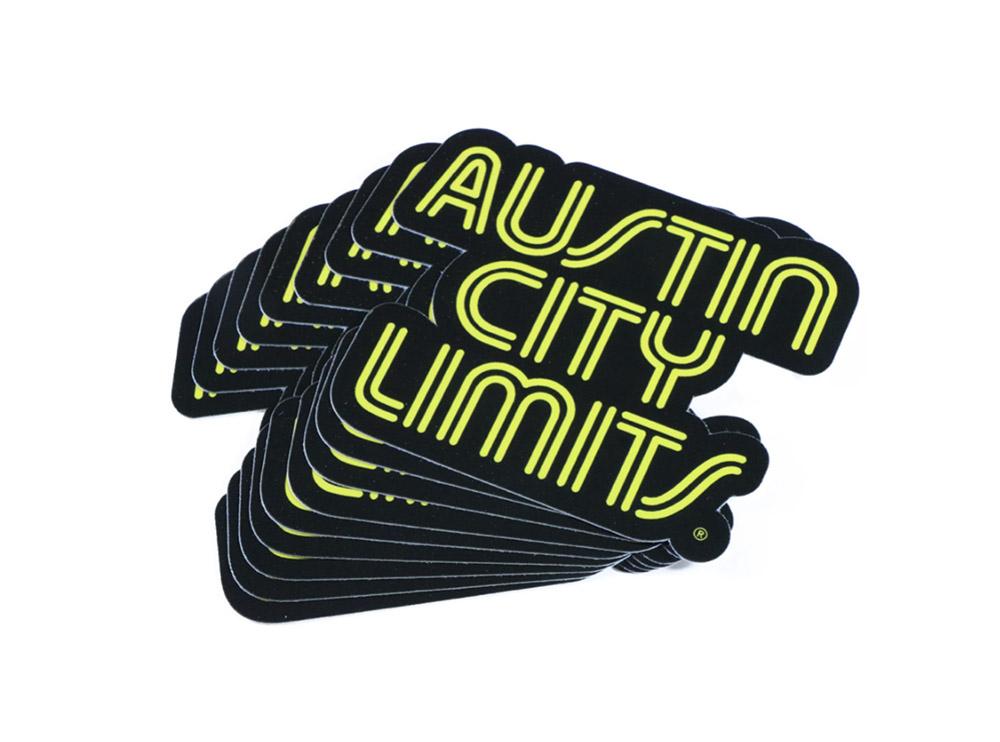 Austin City Limits Sticker (Yellow)