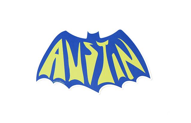 Austin Bat Vinyl Sticker