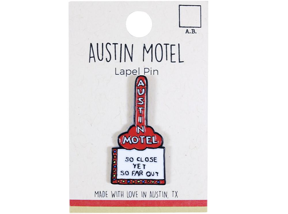 Austin Motel Lapel Pin