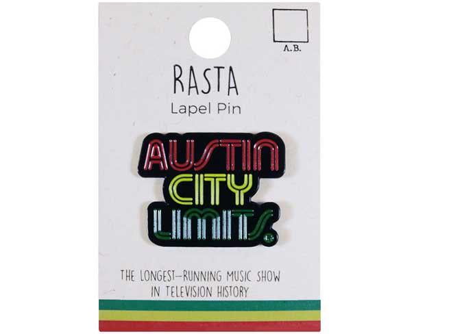 Austin City Limits Lapel Pin (Rasta)