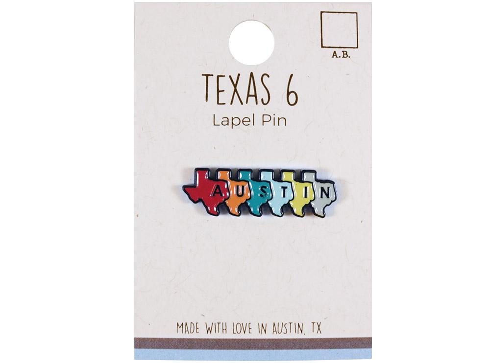 The Austin 6 Lapel Pin
