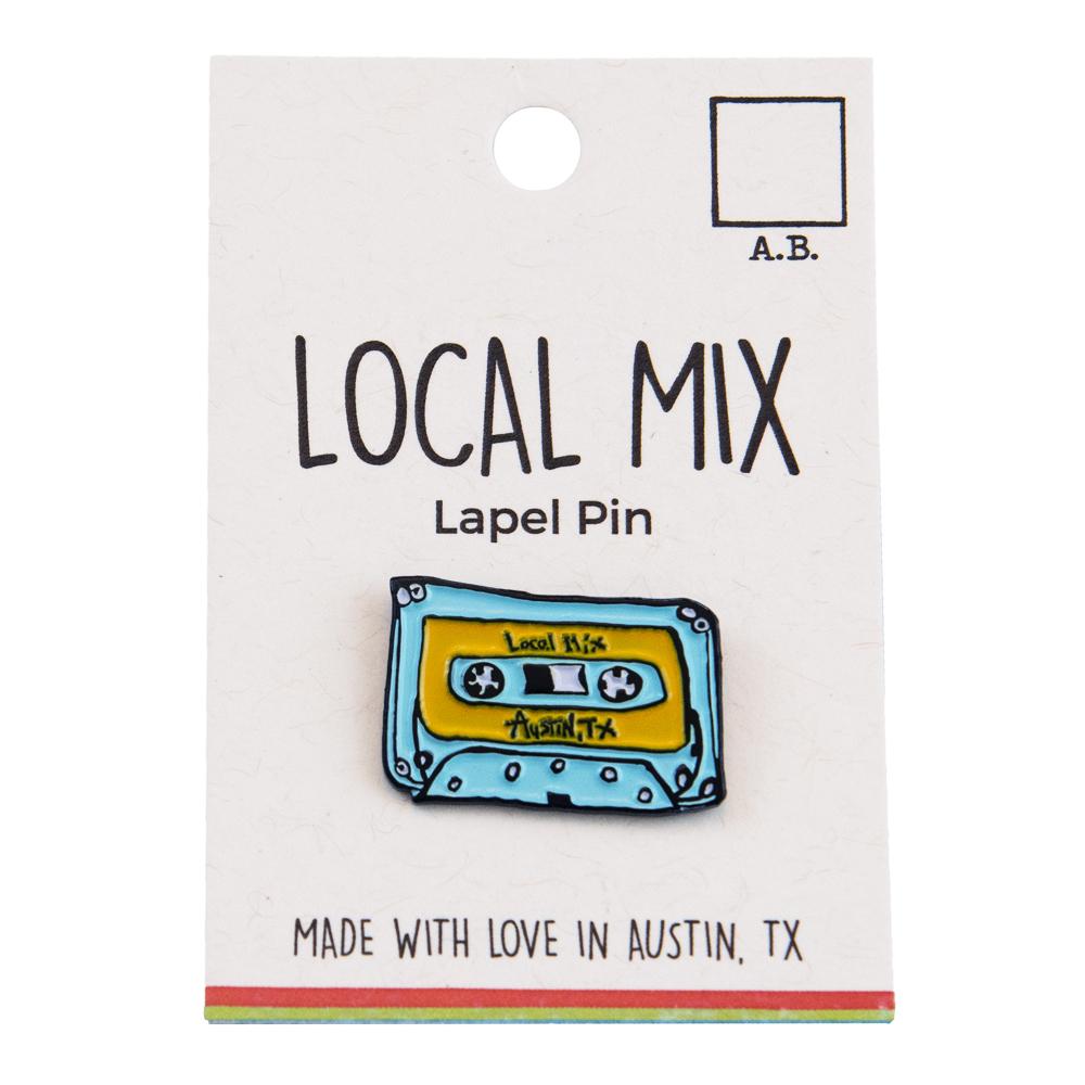 Local Mix Lapel Pin (Blue)
